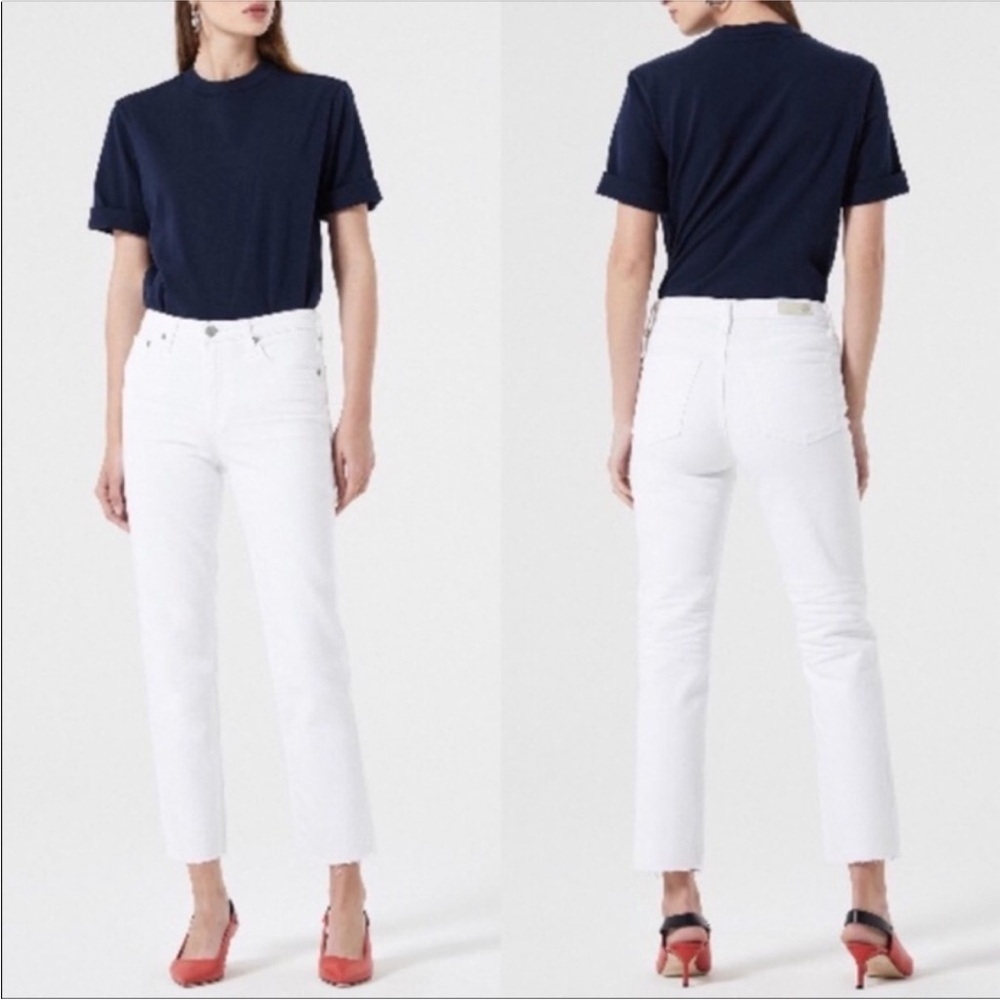 AG Isabelle High Rise Straight Crop